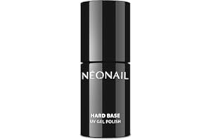 NÉONAIL Base Coat Semipermanente Unghie 7,2 ml Smalto Base Coat Hard Base Gel Per Unghie UV Led Nail Polish NÉONAIL Smalti Gel Semipermanenti