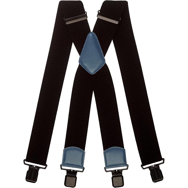 Bretelles Homme Travail Réglables - 2,5 Cm Large, élastiques, Clips Solides, Style Vintage En X