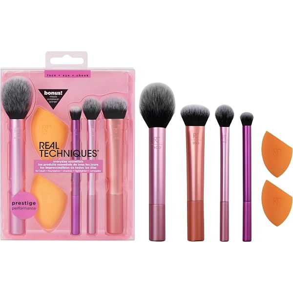 8-teiliges Make-up-Pinsel-Set – Dreieckspuderquasten & Foundation-Pinsel Für Alle Produkte
