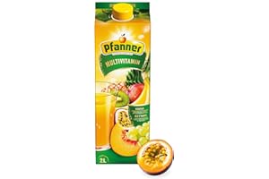 ‎PFANNER Pfanner Multivitamin (1 x 2 l) - 50% Fruchtgehalt – Multi Nektar aus 13 Früchten - Fruchtnektar im Vorratspack
