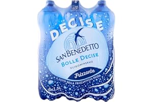 San Benedetto Acqua Frizzante Benedicta - 6 Bottiglie da 1.5 Litri