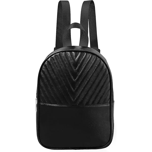 Damen Mini Rucksack PU Leder - Kleiner Rucksack 25x12x30cm Lässig