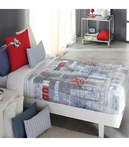 Edredon Ajustable Modelo Mila Cama De 90 Cms. Con Ofertas En Carrefour