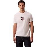 Calvin Klein SS 30S WHSL CKJ 2TONE CK GRAPHIC T-shirt Erkek