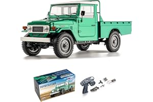 WOWRC FMS 1/12 Toyota FJ45 RC Crawler RTR, Official Authorized Pickup Truck with Two Speed Transmission, Remote Control Lighting System for Children, Beginners and Model Enthusiasts