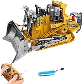 Uzaktan Kumandalı Full Fonksiyon Metal Premium Model Bulldozer, Ekskavat&ouml;r ve Kamyon 1:16 &Ouml;l&ccedil;ek Şarjlı Sesli Işıklı 3 Model (