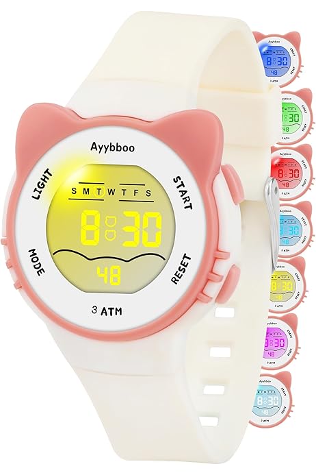Orologio Digitale Educativo Per Bambini - Analogico/Digitale, Impermeabile - Foto 10