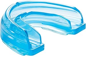 ‎SHOCK DOCTOR Shock Doctor - Mundschutz für Zahnspangen - Kinder -11 Jahre - Medizinisches Silikon - Passt auf die Zähne - Kampfsport - MMA - Hockey (4100)