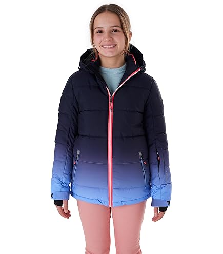 Mädchen Skijacke KSW 166 GRLS SKI JCKT | dunkel türkis | 116 | 6700737