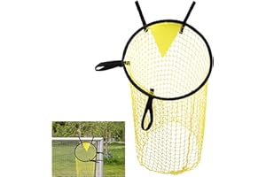 Focenat Cible Footbal, Filets de Football, Cible de Tir Football avec Sangles Réglables, Filet Entrainement Football, Filet Lucarne Football pour Enfants, Adultes, Entraînement au Football, Tir