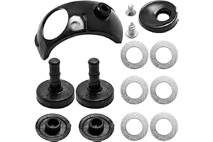 Hoypeyfiy 691418 Reibbelagsatz vorne hinten und seitliche Reibbeläge, Ersatz für Alko Aks 2004 3004 3504 Caravan Stabilisator, Ersetzt 1220755