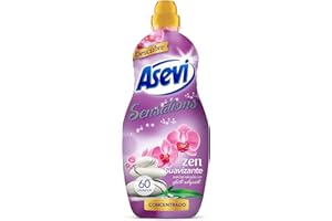 Suavizante Concentrado Asevi Sensation Zen 60 dosis, 1320 ml (Pack of 1)