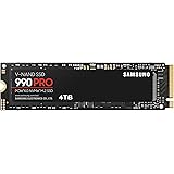 SAMSUNG Memorie MZ-V9P4T0B 990 PRO SSD Interno da 4TB, compatibile con Playstation 5, PCIe NVMe M.2