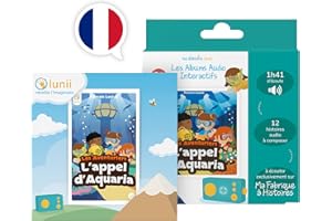 Lunii - Coffret l'appel d'Aquaria - Livre Audio interactif dès 5 Ans à écouter sur Ma Fabrique à Histoires