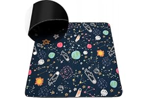 HAMUR HOME Tappetino Da Gioco Per Bambini Tappeto Da Gioco Antiscivolo Tappetino Per Strisciare Pieghevole 150 X 150 Cm Per Camerette Stanze Dei Giochi Lavatrici Tappetino (Spazio)