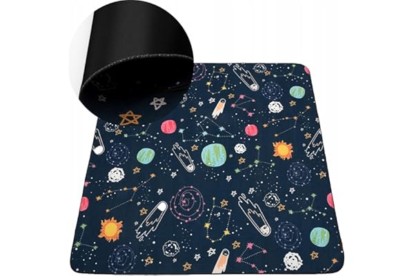 Hamur Home Tapis de jeu antidérapant pliable pour bébé - 150 x 150 cm - Pour chambre d'enfant, salle de jeux - Lavable en machine - Tapis pour enfants (espace)