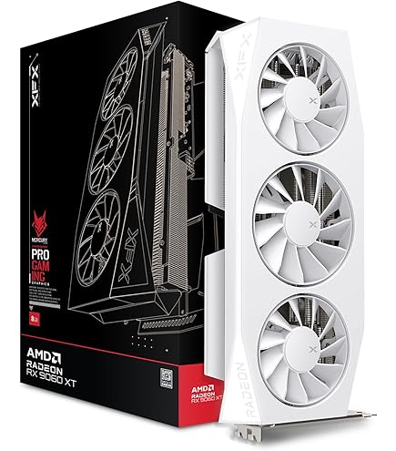 XFX Karta graficzna AMD Radeon RX 9060 XT OC White Triple