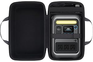 co2CREA Storage Hard Travel Case for Anker SOLIX C300 /C300X Portable Power Station 300W Outdoor Solar Generator (Case Only,Excluding Generator)