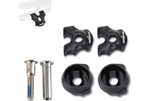 EQULUP Morsetto Reggisella Bici, 7x9mm Clip per Tubo Reggisella Bici Con Viti Di Installazione Vite per Ciclismo in Acciaio Inossidabile Reggisella per Accessori Ciclismo