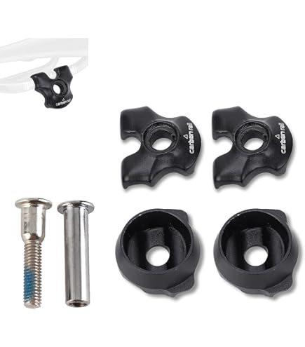 Pinces De Tige De Selle Vélo Carbone – Pour Rails 7x9mm / 7x7mm, 350mm, 20mm Offset, Neuves