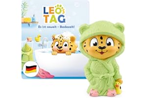 tonies Hörfiguren für Toniebox, Leos Tag – Es ist so weit – Badezeit!, Hörspiel mit Liedern für Kinder ab 3 Jahren, Spielzeit ca. 50 Minuten