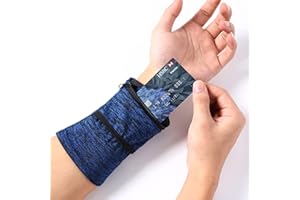 ‎BBFLY Handgelenk Beutel, Sport Handgelenktasche mit Reißverschluss, für Laufen, Joggen, Spazieren, Gassi gehen, Fahrrad und Yoga etc