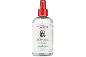 THAYER'S Thayers Witch Hazel Gentle Facial Mist Unscented Toner Lotion with Organic Aloe Vera 237ml