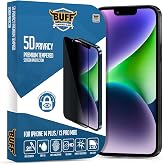 BUFF LABS iPhone 14 Plus/13 Pro Max 5D Privacy Ekran Koruyucu
