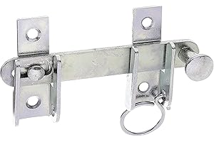 Alberts 314446 Fermeture de volet fléau | avec dispositif d'arrêt | passivé | taille 120 x 65 mm