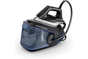 Rowenta VR8325 Turbosteam Fer à repasser vapeur - 2600 W - 120 g/min - Vapeur constante - 350 g/min - Effet pressing supplémentaire - Chauffe rapide - Réservoir d'eau de 1,7 l - Système anti-calcaire