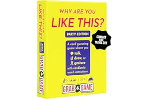 Exploding Kittens - Why Are You Like This? Grab & Game – Compact Travel-Sized Party Card Game for Adults, Teens, and Families – 2 Player, 15-Minute Gameplay – Ages 7+