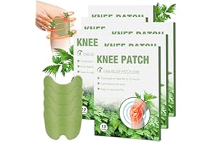 FENGQ 60 Stück Pain Relief Patch Knie, Schmerzlinderung Patch, Wärmepflaster, Schmerzpflaster Knie, Selbstklebende Wärmepflaster Schmerzlinderungspflaster für Knie, Rücken, Nacken und Muskelkater