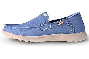 Kickback Couch 2.0 - Mens Shoes - Lightweight Slip On Canvas Shoes Men - Loafers for Men - All Day Comfort - Slip On or Slide in Mens Casual Shoes