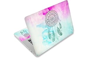 BIJIHUA Folie Sticker Skin Feder Laptop Aufkleber 15,6 Zoll Aufkleber Haut Aufkleber Vinyl Entfernung Süß Niedliche Lustige Notebook Cover Art Passt 13,3"14" 15,4"15,6"