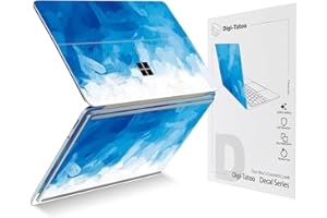 Digi-Tatoo Ultra Thin Protective Cover Skin Decal Sticker for 2023 Microsoft Surface Laptop Studio 2, Easy Apply, Anti-Scratch, Residue Free Vinyl Skin [Blue Paint]