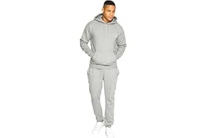 BRAND KRUZE Mens Hoodie Jumper Casual Fit Long Sleeve Pullover Tracksuit Set Hoody Sweatshirt and Joggers