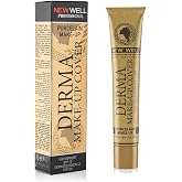 New Well Derma Make-Up Cover Foundation - Gold 1 Paket (1 x 50 g)