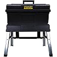 STANLEY FMST81083-1 150 kg Load Capacity Heavy-Duty Portable Plastic Work Step Tool Box, 25 inch