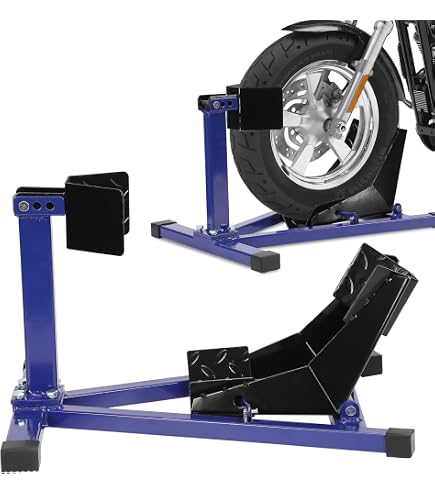 ACE Bike – Cavalletto Fisso Per Moto AC152, Adatto A Pneumatici Da 10 A 19 Pollici