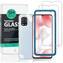 Ibywind Schutzfolien Set Für Xiaomi Redmi Note 8 Pro – Display- & Kameraschutz, Inkl. Karbon-Hinterfolie