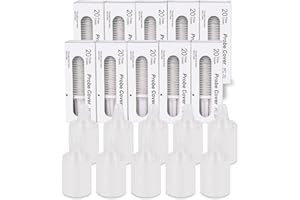 ZRODEN 200 Pcs Embout pour Braun Thermometre, pour Thermomètre Auriculaire, Capuchons Couvre Filtres De Sondes Auriculaires, Pour Tous Les Modèles