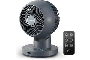 Rowenta Turbo Swift Compact, Ventilateur de table, Rafraîchissement intense et silencieux, Oscillation multidirectionnelle, QV2540F0