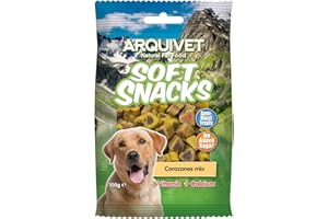 Arquivet Soft Snacks para Perro Corazones Mix, 100 g (Paquete de 1)