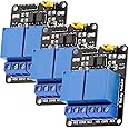 AZDelivery 3 x 2-Relay Module 5 V with Optocoupler, Low-Level Trigger Compatible with Arduino, Includes E-Book!