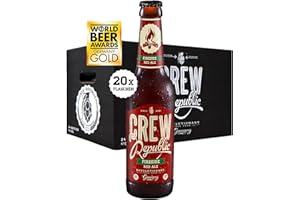 ‎CREW REPUBLIC CREW REPUBLIC Fireside Red Ale Craft Bier (20x0,33l) | European Beer Star Winner 2022 | Nach Reinheitsgebot in Bayern Gebraut | Inkl.1,60€ Pfand