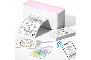 Bezprzewodowa drukarka etykiet termicznych - drukarka etykiet wysyłkowych Itari Bluetooth małą drukarką naklejek pocztowych 4x6 Kompatybilna Poczta Polska FedEx Allegro drukowanie i użytek domowy