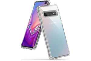 Ringke Fusion Diseñado para Funda Samsung Galaxy S10 Plus, S10+ Protección Resistente Impacto Transparente Carcasa Galaxy S10 Plus - Clear