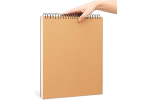 TOYVENTURES A3 Sketchbook for Artists (Pack of 1) – 120 GSM Thick Paper, 60 Pages (30 Sheets), Thick Hard Cover, Top Spiral Bound – Ideal for Drawing, Sketching, Journaling, Painting
