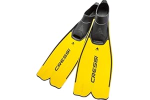 Cressi Rondinella płetwy do nurkowania na całej stopie/bezpłatne płetwy do nurkowania (wyprodukowano we Włoszech)