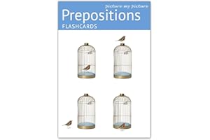 PICTURE MY PICTURE Flash Card sulle Preposizioni. 40 Schede Fotografiche per lo Sviluppo del Linguaggio Posizionale. Materiali per logopedia, materiali ESL.